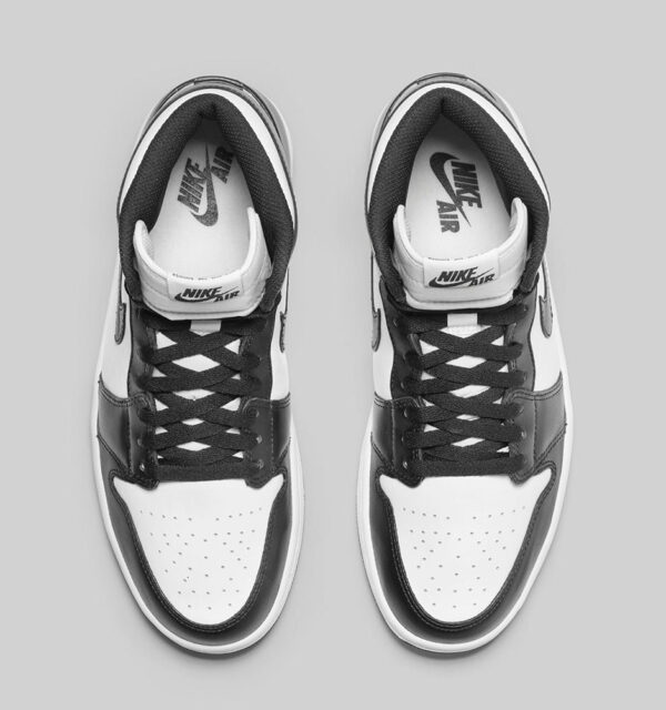 Air Jordan Retro 1 Black and White - Imagen 5