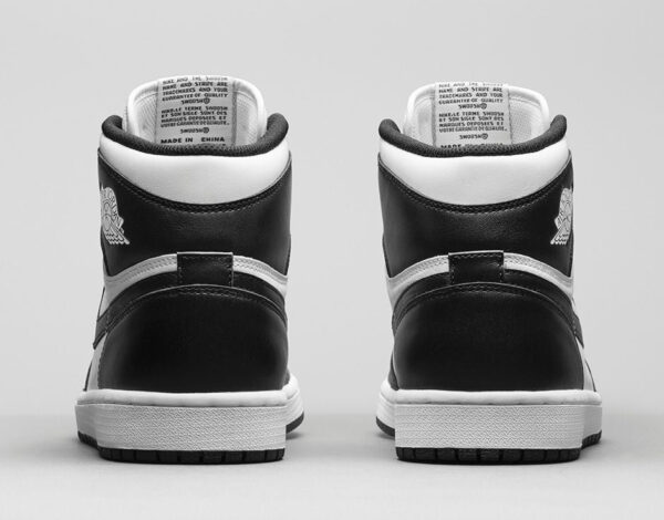 Air Jordan Retro 1 Black and White - Imagen 6